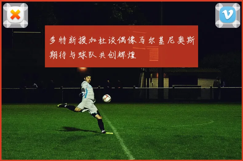 多特新援加杜谈偶像马尔基尼奥斯期待与球队共创辉煌